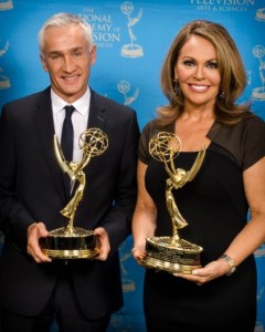 Jorge Ramos and Maria Elena Salinas 