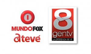 MundoFox-GenTV-AmericaTeVe logos