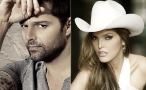 Ricky Martin and Ana Barbara