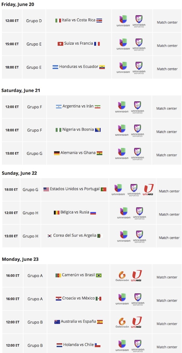 FIFA sched 3