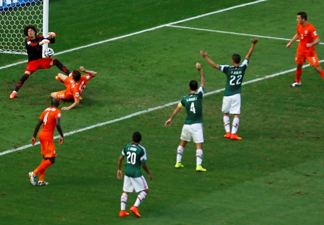 Mexico-Netherlands world cup screenshot