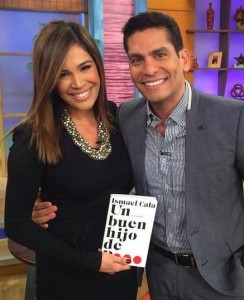 CNNE host Ismael Cala promoted his book on "Despierta América" on Nov. 27, 2014.