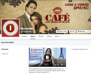 The name on the MundoFox Facebook page was switched to MundoMax, although remnants of the logo and the website remain.