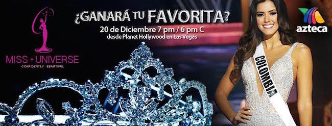 Miss Universe 2015 Azteca America