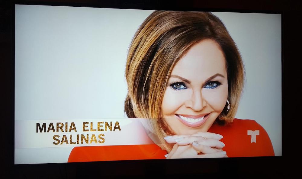 Maria Elena Salinas, Telemundo